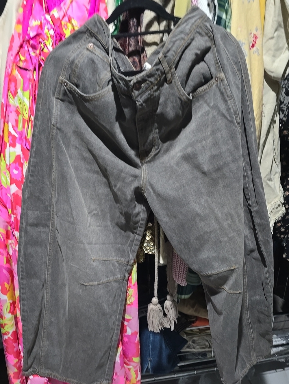 WE THE FREE PEOPLE GOOD LUCK MID RISE BARREL - Picture 5 of 6